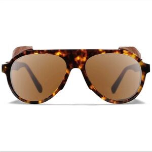 Obermeyer Rallye Light Tortoise Polarized Sunglasses w/Case UNISEX